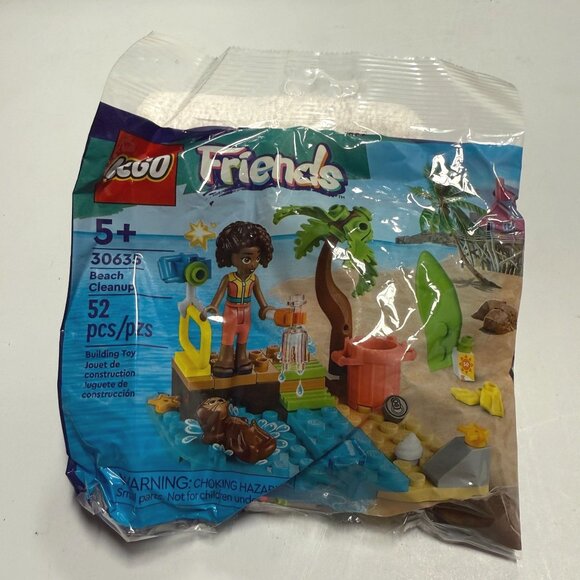 LEGO Beach Cleanup Friends Bag Set - Picture 1 of 10